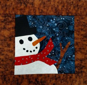 Snowman wallhanging