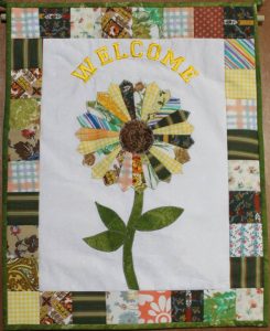 Welcome wallhanging