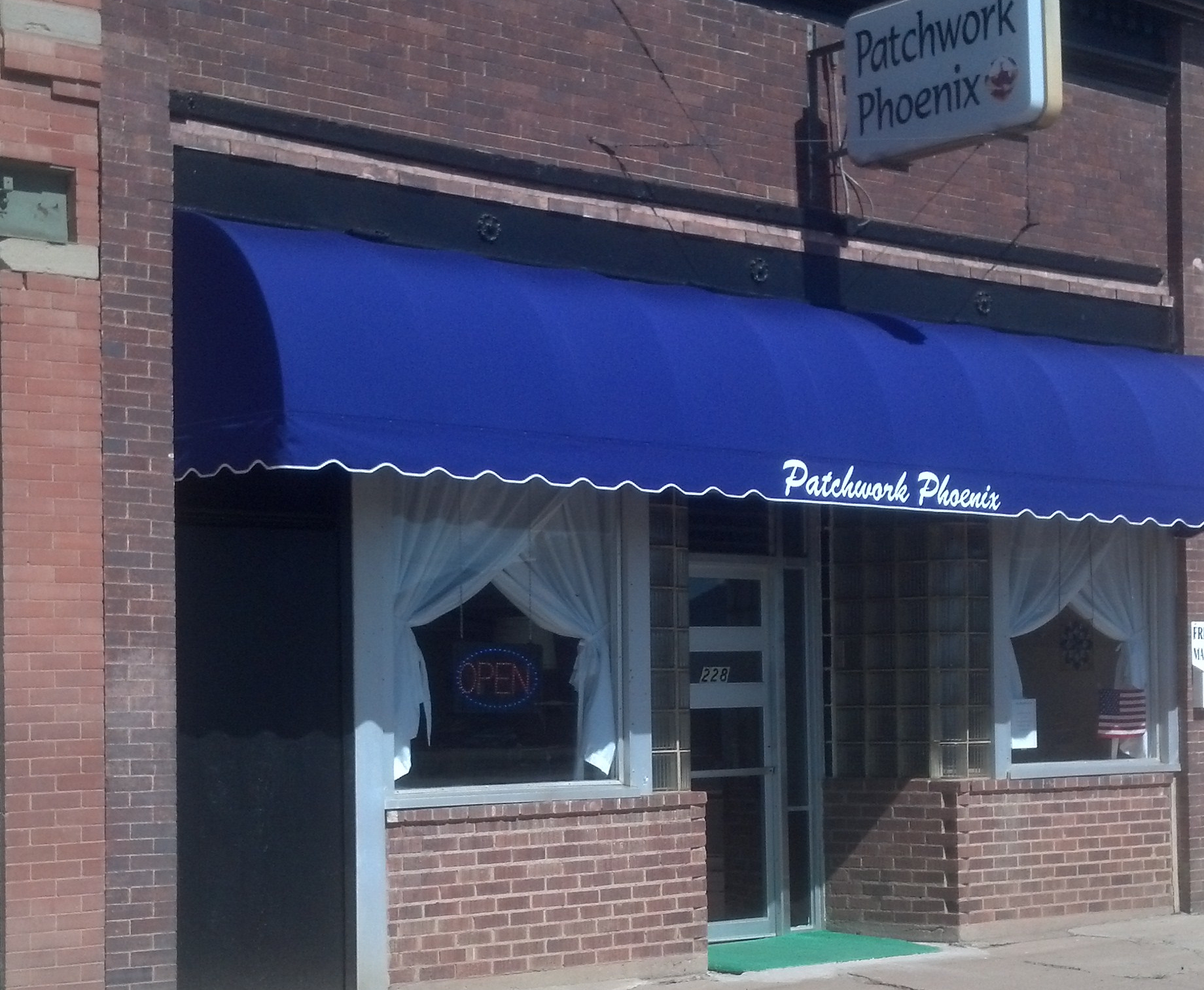 Patchwork Phoenix Front Entrance