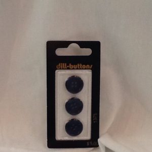 Dill Buttons 5/8" Black DB1375