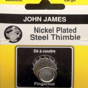 JJ0635L John James THIMBLE METAL LARGE