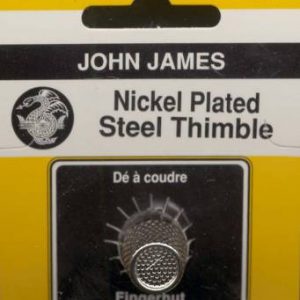 JJ12011S John James THIMBLE - SMALL, METAL