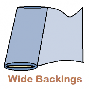 Wide Backings