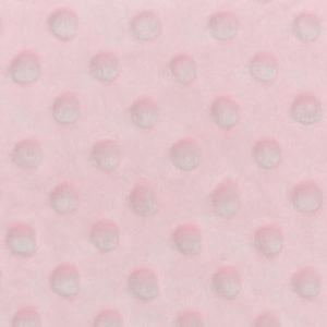 Minky Cuddle Dot - Pink
