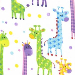 108-3601 Giraffe Flannel