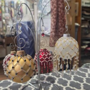 beaded ornaments