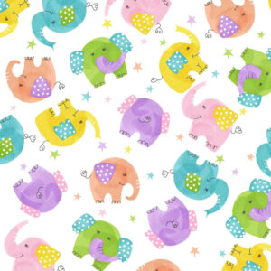 447961 Fun Flannel Elephants