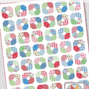 AKBC329 Layer Cake Lucy Quilt Pattern