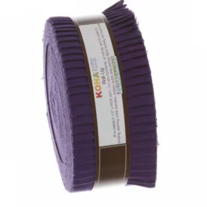 Roll Up Kona Solids Purple Color 40pcs 2-1/2in Strips # RU-324-40