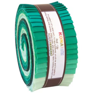 2.5in Strips Kona Cotton Lush Lagoon 40pcs # RU-441-40